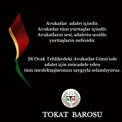 24 Ocak Tehlikedeki Avukatlar Günü