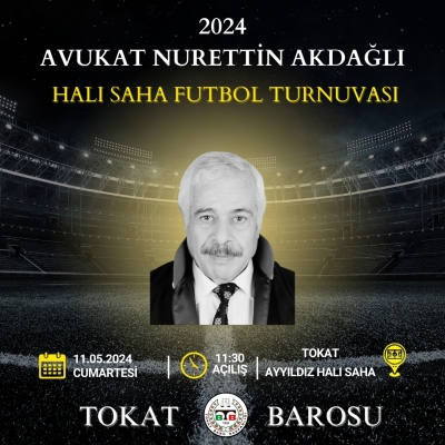 Av. Nurettin AKDAĞLI Halı Saha Futbol Turnuvası 1.Hafta Sonuçları