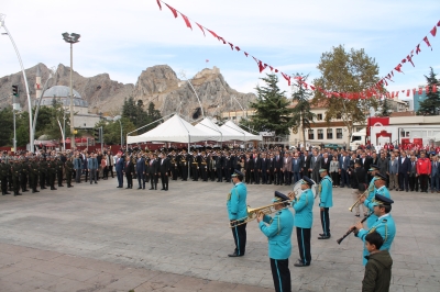 29 EKİM CUMHURİYET BAYRAMI ÇELENK SUNMA PROGRAMI