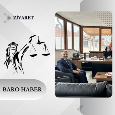 Baromuzdan Av. Hilal SAVAŞ' a  Hayırlı Olsun Ziyareti