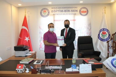 Baromuzdan Tokat Eğitim-Bir-Sen 2 Nolu Şubesine Ziyaret