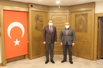 BAROMUZDAN TOKAT ESNAF VE SANATKARLAR KREDİ VE KEFALET KOOPERATİFİ BAŞKANLIĞINA ZİYARET.