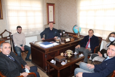 Meslektaşımız Av.Hüseyin Can YOBAŞ'a Hayırlı Olsun Ziyareti.
