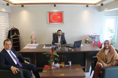 Meslektaşımız Av.Necmettin BEKTAŞOĞLU'na Hayırlı Olsun Ziyareti.