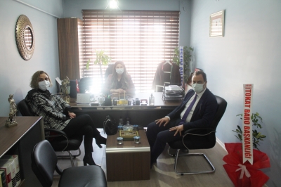Meslektaşımız Av.Tuğba ÖZDEMİR'e Hayırlı Olsun Ziyareti.