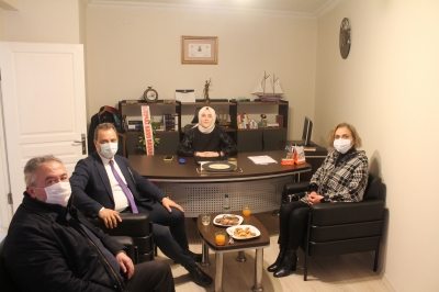 Meslektaşımız Av.Zeynep SARI'ya Hayırlı Olsun Ziyareti.