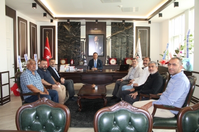 Tokat Ak Parti Milletvekili Av. Mustafa ARSLAN ve Tokat Belediye Başkanı Av. Eyüp EROĞLU' dan Baromuza Ziyaret.