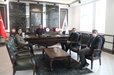 TOKAT GARANTİ BBVA ŞUBESİNDEN BAROMUZA ZİYARET