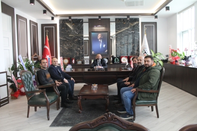 Tokat GOP. Üniversitesi Eğitim Fakültesi ve Güzel Sanatlar Fakültesi Dekanlığı' ndan Baromuza Ziyaret.