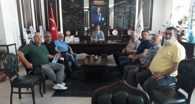  TOKAT GOP.LİSESİ MEZUNLARI DERNEĞİNDEN BAROMUZA ZİYARET.