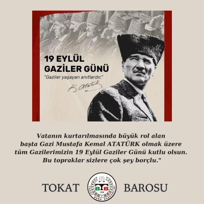 " Gaziler Günü " Kutlu Olsun