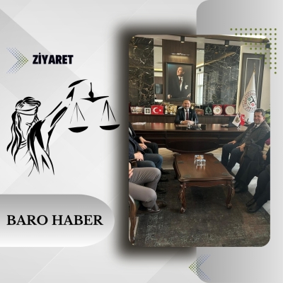 İyi Parti Tokat Belediye Başkan Adayı Dr. Şeref MENTEŞE' den Baromuza Ziyaret.