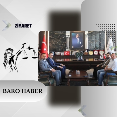 Tokat 1. Ağır Ceza Mahkemesi Başkanlığından Baromuza Ziyaret.