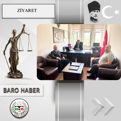 Baromuzdan Tokat Cumhuriyet Savcısı Yunus Emre SARAÇ' a ziyaret