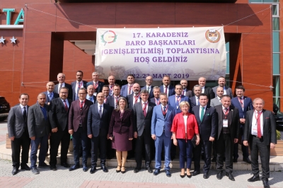17.KARADENİZ VE BÖLGE BARO BAŞKANLARI TOPLANTISI
