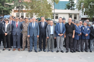 19 EYLÜL GAZİLER GÜNÜ TOKAT'TA DÜZENLENEN TÖRENLERLE KUTLANDI
