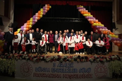 "3 Aralık Dünya Engelliler Günü" Programı