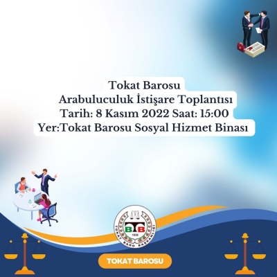 Arabuluculuk İstişare Toplantısı