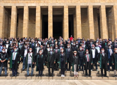 Baro Başkanlarının Anıtkabir Ziyareti.