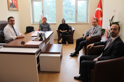 Baromuzdan 1. Sulh Ceza Mahkemesi Hakimi Sayın Tuncay TÜRK' e Ziyaret.