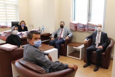 Baromuzdan 2.Asliye Ceza Mahkemesi Hakimi Sayın Gürcan ALP ' e Ziyaret.