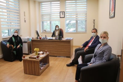 Baromuzdan Adli Destek ve Mağdur Hizmetleri Müdürlüğüne Ziyaret