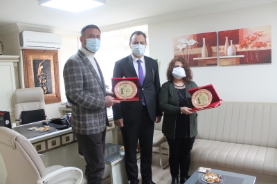 Baromuzdan Avukat Cahide ÖZER ve Avukat Ahmet ÖZER' e Ziyaret