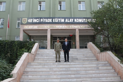 Baromuzdan Garnizon ve 48.Piyade Alay Komutanlığına Ziyaret.