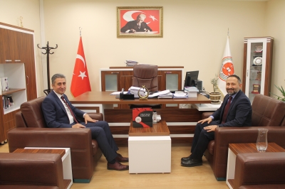 Baromuzdan İdare Mahkemesi Başkanı Şükrü CESUR' a Ziyaret