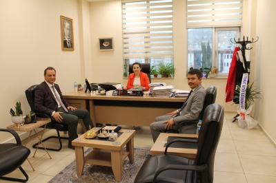 Baromuzdan İdare Mahkemesi Hakimi Sayın Buket Aysal AKSU' ya Ziyaret.