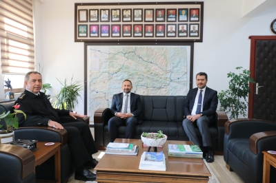 Baromuzdan İl Jandarma Komutanı Jandarma Kıdemli Albay Bahri BOSTANCI' ya Ziyaret.