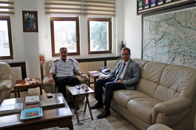 Baromuzdan İl Jandarma Komutanı Jandarma Kıdemli Albay Bahri BOSTANCI' ya Ziyaret.