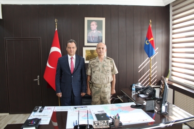 Baromuzdan İl Jandarma Komutanlığına Ziyaret.