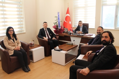 Baromuzdan Kadastro Mahkemesi Hakimi Sayın Mehmet ÇAKMAK' a Hoşgeldin Ziyareti