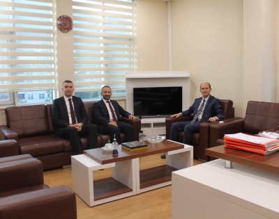 Baromuzdan Tokat 1. Ağır Ceza Mahkemesi Başkanı Eyüp AZACIK' a Ziyaret