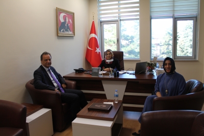 Baromuzdan Tokat 1.Asliye Hukuk Mahkemesi Hakimi Tuğba KOYUN' a  Ziyaret.