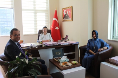 Baromuzdan Tokat 2.Asliye Hukuk Mahkemesi Hakimi Özlem GÖKÇE' ye Ziyaret.