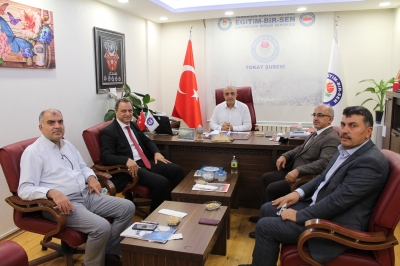 Baromuzdan Tokat Eğitim-Bir-Sen 1 Nolu Şubesine Ziyaret