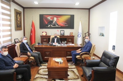 BAROMUZDAN TOKAT TİCARET VE SANAYİ ODASI BAŞKANLIĞINA ZİYARET