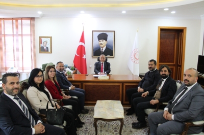 Baromuzdan Tokat Valisi Sayın Numan HATİPOĞLU ' na  Ziyaret