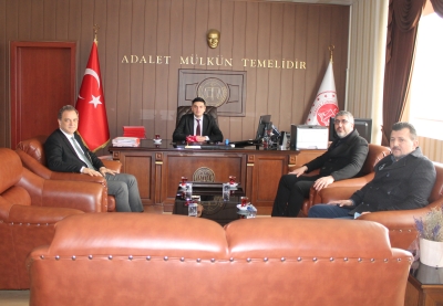 Baromuzdan Turhal Cumhuriyet Başsavcısı Aydemir ÇELİK' e Ziyaret