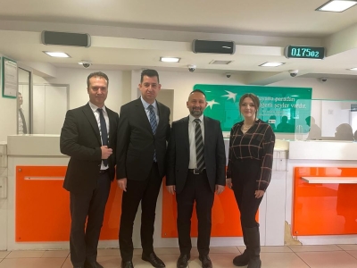 Baromuzdan Türkiye Ekonomi Bankası Tokat Şubesine Ziyaret