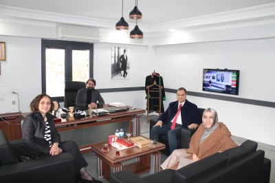 Baromuzdan Yönetim Kurulu Üyemiz Av. Bilgehan TAÇ' a  Ziyaret