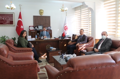 Baromuzdan Zile Adli Yargı ve Adalet Komisyonu Başkanı Adnan ESMER' e Ziyaret