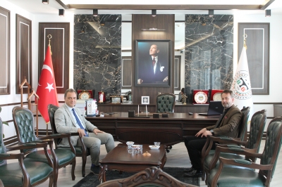 Çorum Baro Başkanı Avukat Kenan YAŞAR' dan Baromuza Ziyaret