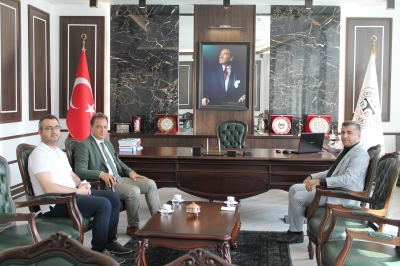 Cumhuriyet Başsavcımız Dr.Aydın TURHAN' dan Baromuza Veda Ziyareti.