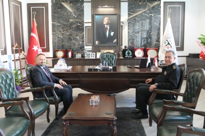 İl Jandarma Komutanı Jandarma Kıdemli Albay Bahri BOSTANCI' dan Baromuza Ziyaret.