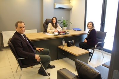 Meslektaşımız Av. Ayşe UYAR OKYAR' a Hayırlı Olsun Ziyareti