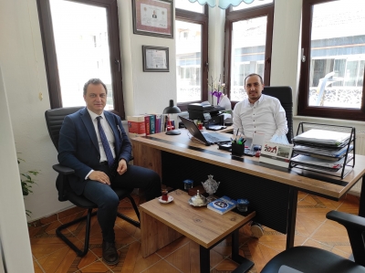 Meslektaşımız Av. Bünyamin TAPAR' a Hayırlı Olsun Ziyareti