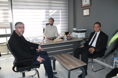 Meslektaşımız Av. Mesut ÇAĞLAR' a Hayırlı Olsun Ziyareti